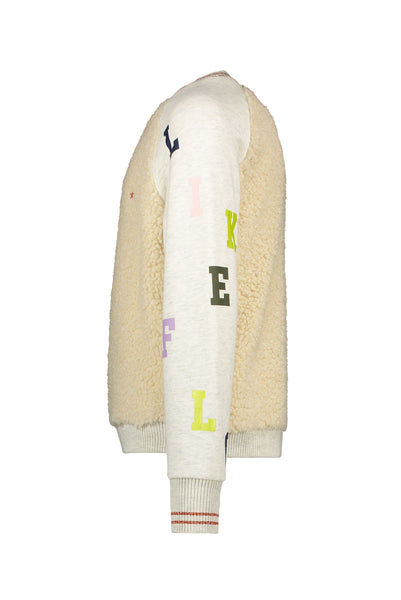 <transcy>Suéter de peluche para niñas</transcy>