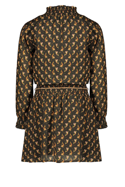 <transcy>Vestido de rayas de manga larga Muni Fancy</transcy>