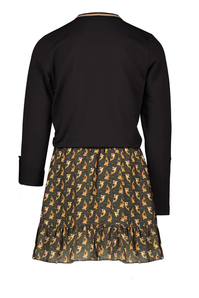 <transcy>Vestido de rayas de manga larga Muni Fancy</transcy>