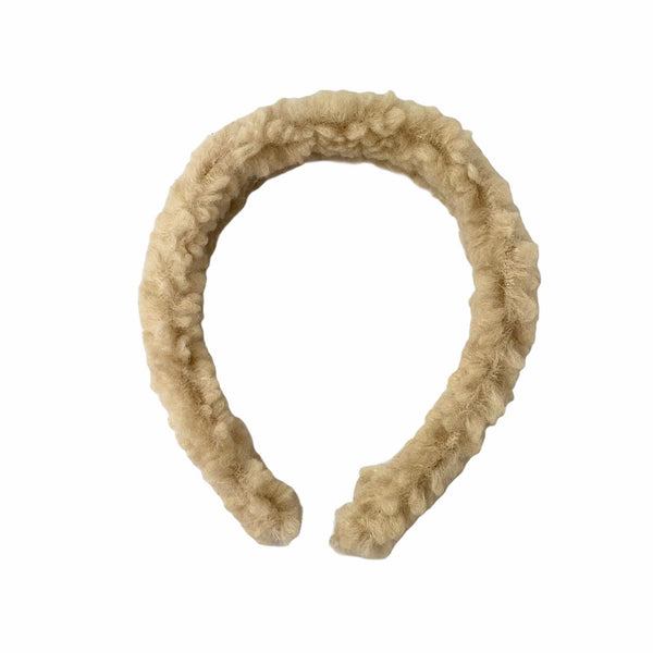 <transcy>Diadema de cuero con lazo largo</transcy>