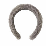 <transcy>Diadema de cuero con lazo largo</transcy>