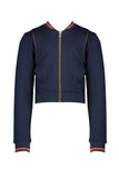 Cardigan - Dobby Bomber Cardigan