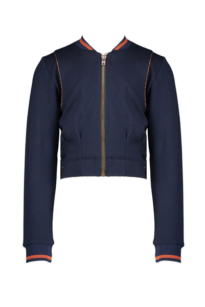 Cardigan - Dobby Bomber Cardigan