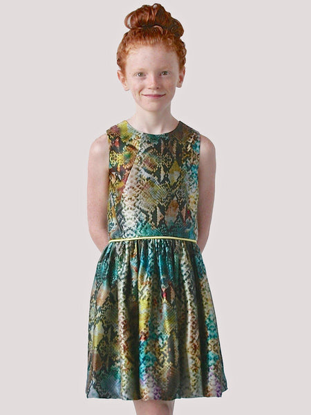 Clearance Dress - Leo "snake Print" Dress