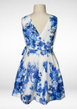 Dress - Aria Blue Blooms Dress
