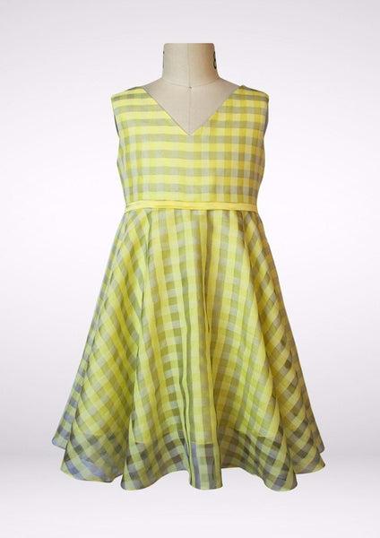 Dress - Chloe Plaid Party Dress