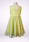 Dress - Chloe Plaid Party Dress