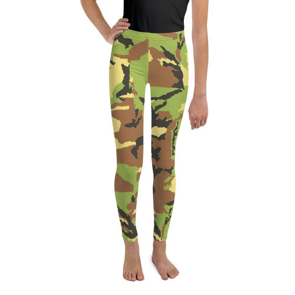 Leggings - Green Camouflage Leggings