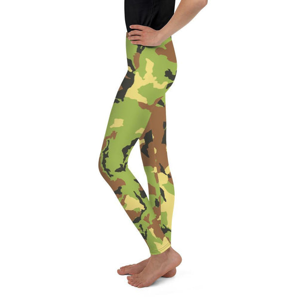 Leggings - Green Camouflage Leggings