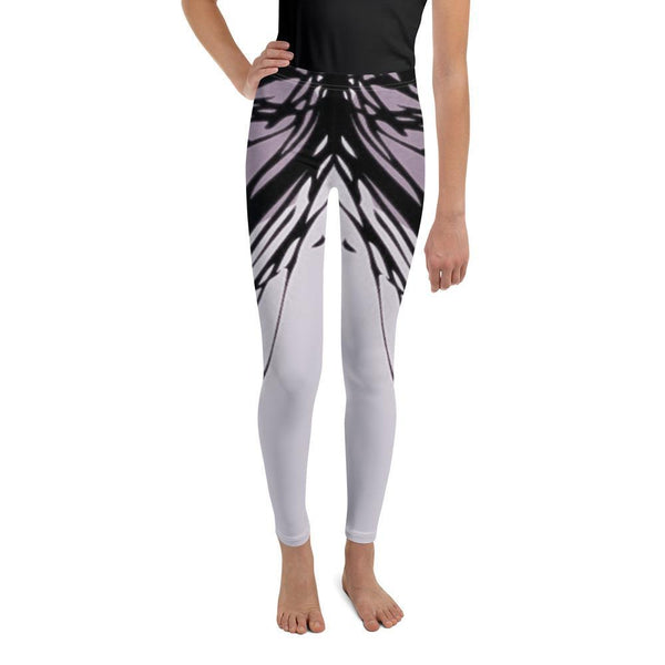 Leggings - Lilac & Mauve Abstract Leggings