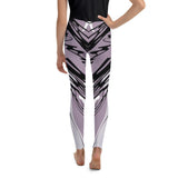 Leggings - Lilac & Mauve Abstract Leggings