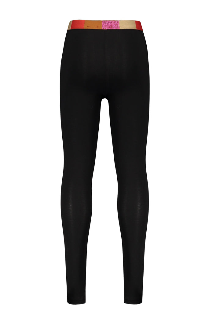 <transcy>Legging en la suela con elástico en bloques de color</transcy>