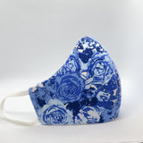 Mask - Blue Blooms Face Mask