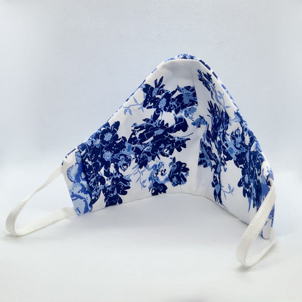 Mask - Blue Blooms Face Mask