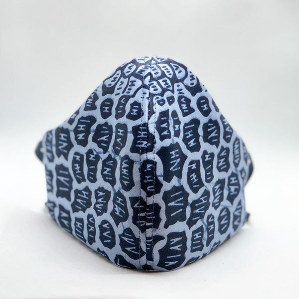 Mask - Indigo Print Face Mask