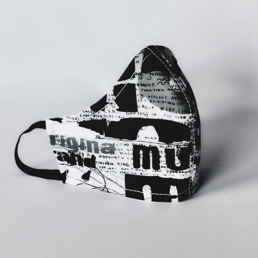 Unisex Face Masks -  Abstract Music Print