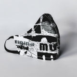 MASK - Unisex Face Masks -  Abstract Music Print