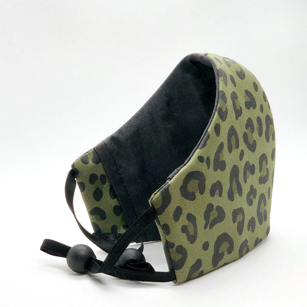 MASK - Unisex Face Masks -  Camo Leopard