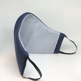 MASK - Unisex Face Masks - Navy Blue