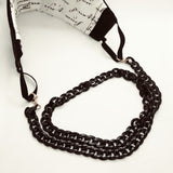 MASK - Unisex Face Masks - Sateen Black With Lanyard