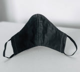 MASK - Unisex Face Masks - Twig Print - Grey