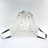MASK - Unisex Face Masks - Twig Print - White