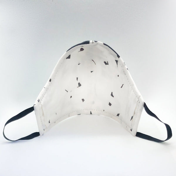 MASK - Unisex Face Masks - Twig Print - White