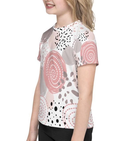 Pink & Taupe T-shirt