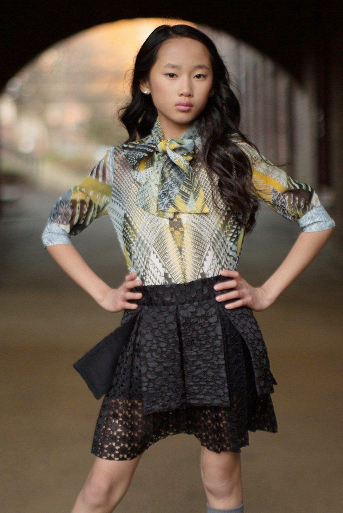 <transcy>Falda Lawrence Jacquard</transcy>