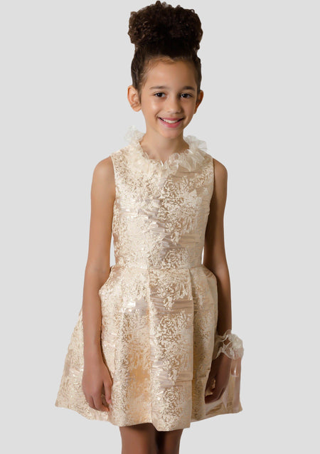 <transcy>Vestido de encaje con lentejuelas multicolor Kayla</transcy>