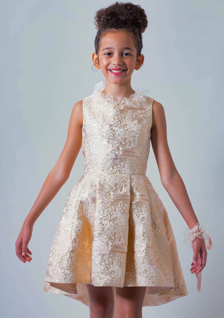 <transcy>Vestido de encaje con lentejuelas multicolor Kayla</transcy>