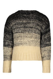 Sweater - Colorblock Knit Sweater