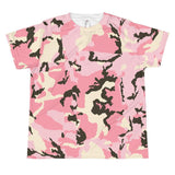 T-shirt - Allover Pink Camouflage T-shirt