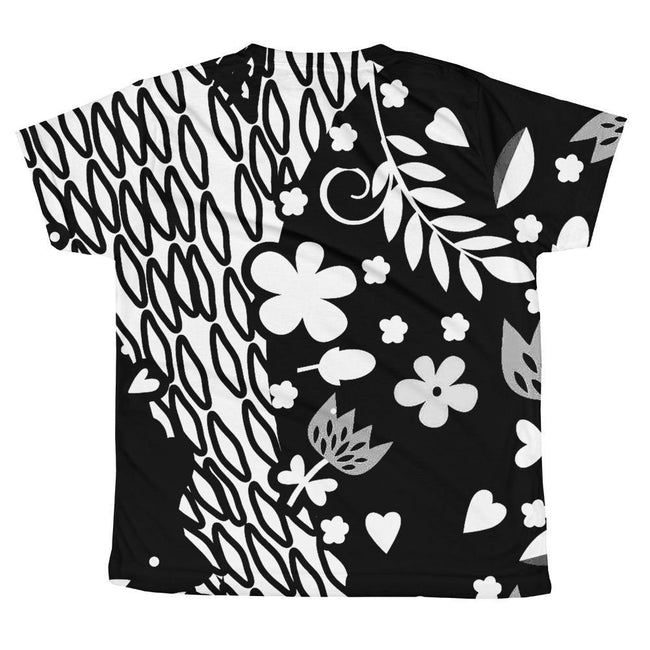 T-shirt - Black Abstract T-shirt