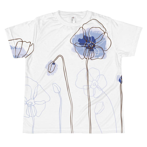 T-shirt - Blue Blooms T-shirt