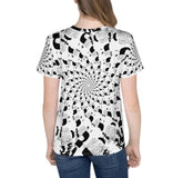 T-shirt - Spiral Black & White T-shirt