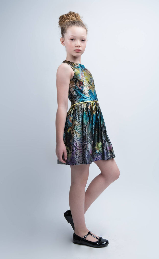 Clearance Dress - Leo "snake Print" Dress