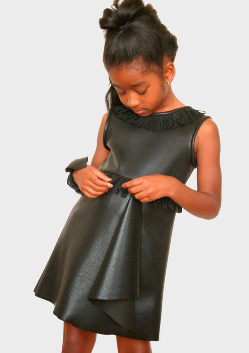 Dress - Naomi Front Drape Dress
