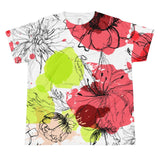 T-shirt - Allover Floral Print T-shirt