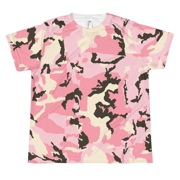T-shirt - Allover Pink Camouflage T-shirt