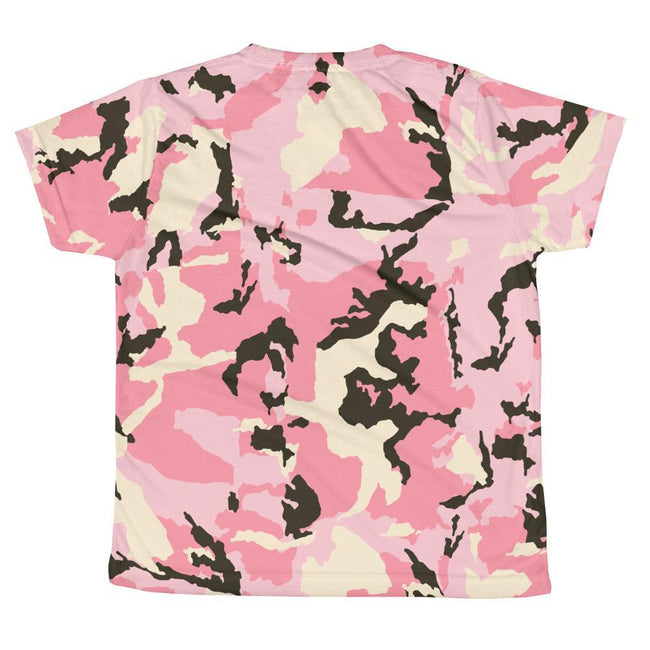 T-shirt - Allover Pink Camouflage T-shirt