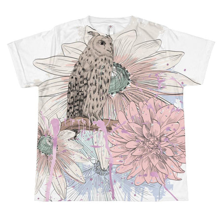 I'm Owl over you T-shirt - Pink